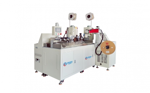 ZM-067HS全自動(dòng)雙打雙穿號(hào)碼管單烤端子機(jī)